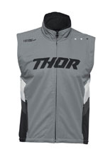 Kamizelka motocyklowa Thor Warm Up szaro-czarna