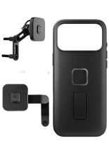 Zestaw na motocykl: etui Peak Design Mobile Everyday Clarino Loop iPhone 17 Pro Max z mocowaniem motocykla