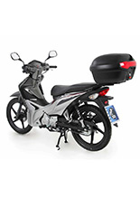 Zestaw: kufer centralny Journey 40 + stelaż Hepco&Becker Honda Wave 110i (12-16) czarny