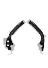 Osłony ramy Acerbis X-Grip Husqvarna/ KTM (wybrane modele) czarno-białe