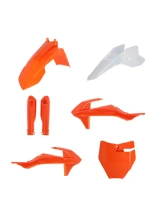 Pełny zestaw plastików Acerbis KTM 50 SX (16-)/ GasGas MC 50 (22-23) czerwony