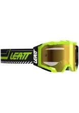 Gogle motocyklowe Leatt 5.5 Iriz z przyciemnianą brązową szybą, czarne-fluo