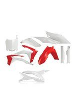Pełny zestaw plastików Acerbis BIG Honda CRF 250 R [14-17]/ 450 R [13-16] [wersja EU] czerwono-biały