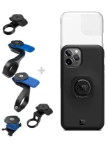 Zestaw rowerowy: etui na telefon iPhone 11 PRO + pokrowiec przeciwdeszczowy + mocowanie Quad Lock