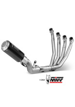 Pełny układ wydechowy (MK3) MIVV do Honda CB 650 R / CBR 650 R (19-) carbon