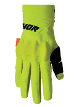 Rękawice cross Thor Rebound neonowo-czarne