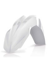 Błotnik motocyklowy przedni Acerbis Kawasaki KX 250 F (13-16)/ 450 F (13-15) biały