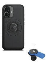 Zestaw: etui MAG na telefon iPhone 17 (magnetyczne) + uchwyt kulowy Quad Lock