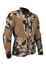 Kurtka motocyklowa tekstylna Leatt ADV FlowTour 7.5 brązowo-czarna