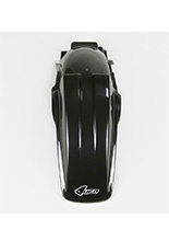 Tylny błotnik UFO do Kawasaki KX 125/250 (88-89), KX 500 (88-02) czarny