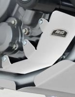 Osłona silnika R&G do Hondy CRF 250 L/ CRF 250 M (13-) (prawa strona) srebrna