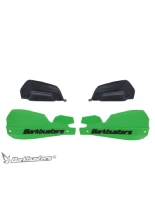 Osłony dłoni Barkbusters VPS z regulowanymi deflektorami, zielone + zestaw montażowy do Harleya Davidsona Pan America (21-)