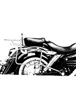 Stelaż kufrów bocznych Hepco&Becker Honda VT 1100 C3 Shadow (98-01) montowany na stałe