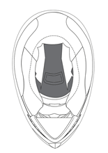 Wyściółka AGV do kasku MDS MD200