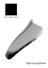 Szyba motocyklowa MRA Touring "T" Suzuki GS 500 E (-95) / Honda NTV 650 (FIVESTAR/TCP) (-95) czarna