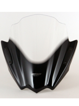 Szyba motocyklowa uniwersalna MRA "RNB" Racing  przezroczysta [bez mocowania]