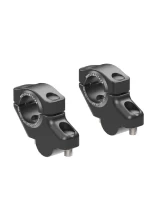 Podwyższenie kierownicy Hepco&Becker Honda XL 750 Transalp (25-) (30 mm w górę, 21 mm w tył) czarne