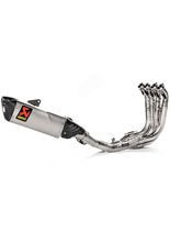 Pełny układ wydechowy Akrapovič Evolution Line BMW S 1000 R (21-)/ RR (19-)/ M 1000 R (23-24)/ RR (21-24) [tytan/ włókno węglowe]