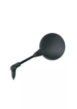 Lusterko motocyklowe VICMA E366 uniwersalne z regulacją, czarne [prawe/ lewe; gwint: 10 mm]