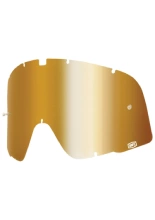 Szybka do gogli 100% Barstow lustrzana złota
