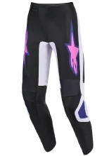 Spodnie cross Alpinestars MX Fluid Grid czarno-szaro-fioletowe