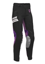 Spodnie cross damskie Thor Launchmode Bleach czarno-fioletowe