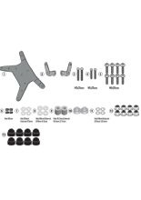 Mocowanie Kappa do szyb 7710DTK, 7710DK KTM 790 Adventure/ R (19-20), 890 Adventure (21-22), 390 Adventure (20-)