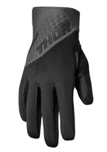 Rękawice cross Thor Spectrum Cold Weather czarno-szare