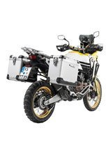 Zestaw: kufry boczne z anodowanego aluminium "And-S" Zega Pro + stelaże czarne Touratech Honda CRF1000L Africa Twin (18-) /CRF1000L Adventure Sports (38+45L)