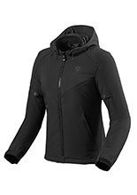 Kurtka motocyklowa damska tekstylna REV’IT! Afterburn H2O czarna