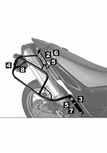 Stelaż kufrów bocznych Hepco&Becker Lock-It Yamaha XT 660 R/X [04-06]