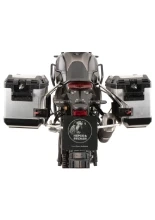 Zestaw: kufry boczne + stelaże Hepco&Becker Xplorer Cutout Yamaha Tenere 700 Rally (25-) srebrne