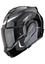 Kask szczękowy Scorpion Exo-Tech Evo Pro Acuti czarno-srebrny