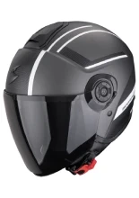 Kask otwarty Scorpion Exo-City II Cosmos srebrno-biały matowy