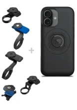 Zestaw rowerowy: etui MAG na telefon iPhone 17 (magnetyczne) + mocowanie Quad Lock