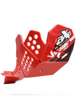 Płyta pod silnik AXP Racing Xtrem Honda CRF450L/CRF450XR (19-24) czerwona