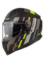 Kask integralny LS2 FF811 Vector II Tron czarno-żółty matowy