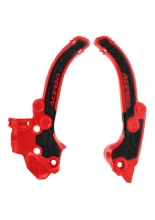 Osłony ramy Acerbis X-Grip KTM 50 SX (23-)/ GasGas MC 50 (22-23) czerwone