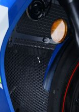 Osłona chłodnicy R&G aluminiowa do Suzuki GSX 250 R (17-) czarna