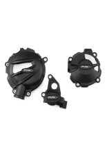 Pokrywy dekli silnika PUIG BMW M1000 XR (24-)/ S1000 XR (20-) czarny