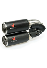 Tłumik motocyklowy IXRACE DCX2 Honda CB 1000 R (18-24) karbonowy, z homologacją