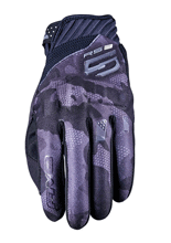 Rękawice motocyklowe Five RS3 Evo Graphics czarno-szare