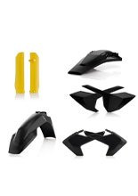 Pełny zestaw plastików Acerbis czarny-fluo Husqvarna FE/ TE [17-19]