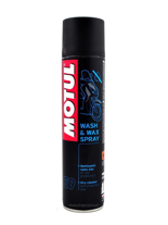 Spray do czyszczenia motocykla Motul E9 Wash Wax [pojemność: 400 ml]