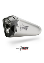 Tłumik motocyklowy Slip-On (Delta Race) MIVV do Ducati Multistrada 1200 (15-17) / 1260 (18-20) srebrny