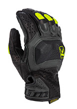 Rękawice motocyklowe Klim Badlands Aero Pro Short czarno-fluo