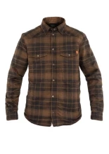 Koszula motocyklowa John Doe Motoshirt Woody brązowa