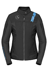 Kurtka motocyklowa damska tekstylna Spidi Corsa Tex czarno-niebieska