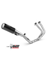 Pełny układ wydechowy (MK3) MIVV do Kawasaki Ninja 650 / Z650 (17-) carbon