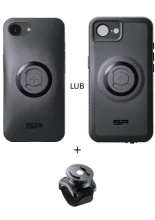 Zestaw: etui na telefon iPhone 16e + uchwyt na rzep SPC+ SP Connect